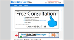 Desktop Screenshot of businessites.info